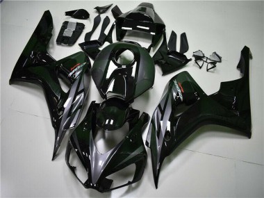 Carénages Moto Honda CBR1000RR 2004-2005 - Noir Brillant Gris