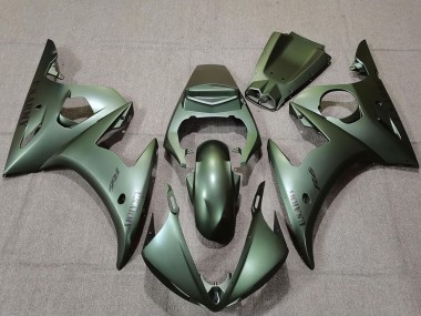 Carénages Moto Yamaha R6 2003-2004 - Vert Armée