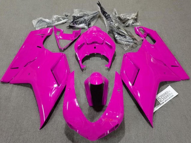 Carénages Moto Ducati 1098 2007-2014 - Rose Brillant Plaine