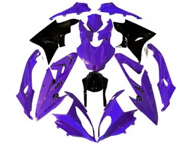 Carénages Moto BMW S1000RR 2009-2014 - Violet Noir Brillant HP