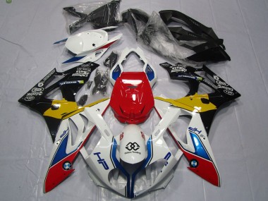Carénages Moto BMW S1000RR 2009-2014 - Blanc Jaune Rouge Noir Bleu HP