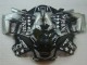 Carénages Moto Honda CBR600 F3 1995-1996 - Argent Noir Brillant SevenStars