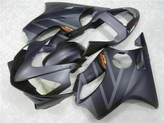 Carénage Moto Honda CBR600 F4i 2001-2003 - Noir Mat Gris