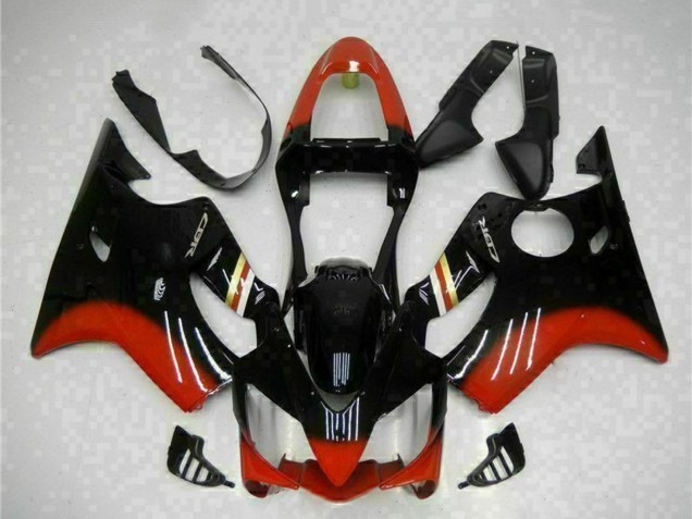 Kits Carénage Moto Honda CBR600 F4i 2001-2003 - Rouge Noir Brillant