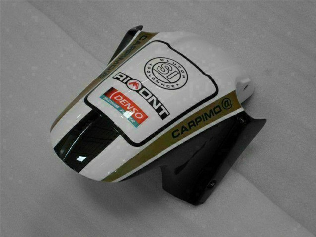 Carénages Moto Honda CBR600 F4i 2001-2003 - Blanc Jaune Noir Brillant Playboy