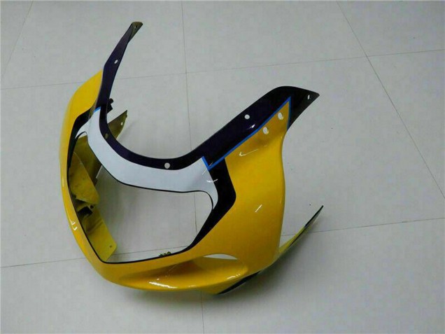 Carénages Moto Suzuki GSXR 600/750 2001-2003 - Jaune Bleu Foncé Noir Brillant