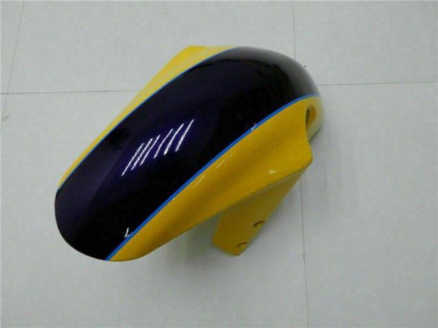 Carénages Moto Suzuki GSXR 600/750 2001-2003 - Jaune Bleu Foncé Noir Brillant