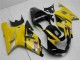 Carénages Moto Suzuki GSXR 600/750 2001-2003 - Jaune Noir