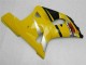 Carénages Moto Suzuki GSXR 600/750 2001-2003 - Jaune Noir