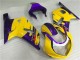 Carénages Moto Suzuki GSXR 600/750 2001-2003 - Jaune Violet