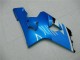 Carénages Moto Suzuki GSXR 600/750 2004-2005 - Blanc Bleu Noir