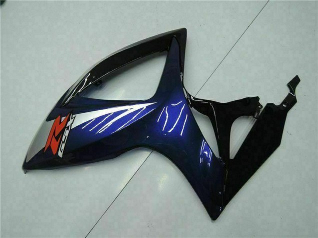 Carénages Moto Suzuki GSXR 600/750 2006-2007 - Noir Brillant Bleu