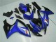 Carénages Moto Suzuki GSXR 600/750 2006-2007 - Bleu Blanc Noir Brillant Rouge
