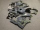Carénages Moto Honda CBR600RR 2009-2012 - Gris Nardo Foncé Jaune