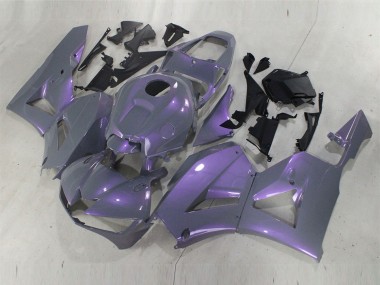 Carénages Moto Honda CBR600RR 2013-2023 - Caméléon Gris Dazz Violet Perle
