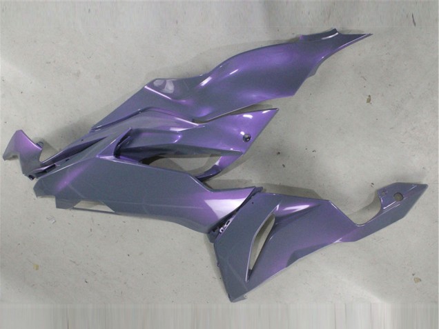 Carénages Moto Kawasaki ZX6R 2019-2022 - Caméléon Gris Dazz Violet Perle