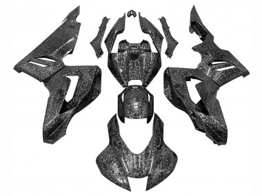 Carénages Moto Honda CBR1000RR-R 2020-2023 - Noir Fibre de Carbone Forgée