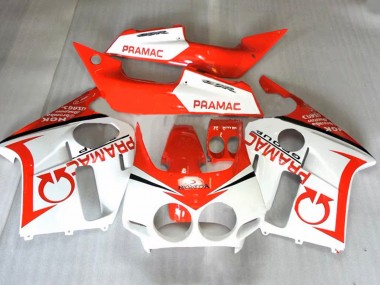 Carénages Moto Honda CBR400RR NC23 1987-1989 - Orange Blanc Pramac