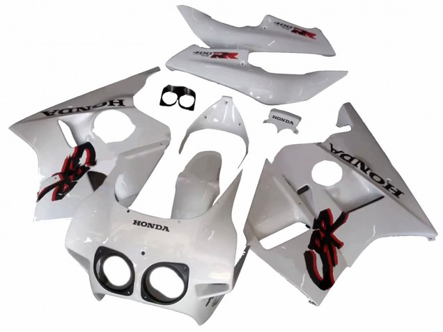 Carénages Moto Honda CBR400RR NC23 1987-1989 - Blanc