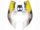 Carénages Moto Honda CBR400RR NC23 1987-1989 - Blanc Jaune Bleu Rothmans