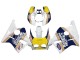 Carénages Moto Honda CBR400RR NC23 1987-1989 - Blanc Jaune Bleu Rothmans
