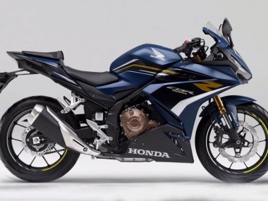 Carénages Moto Honda CBR400R 2022 - Bleu Foncé Noir Mat
