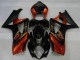 Carénages Moto Suzuki GSXR 1000 2007-2008 - Noir Orange