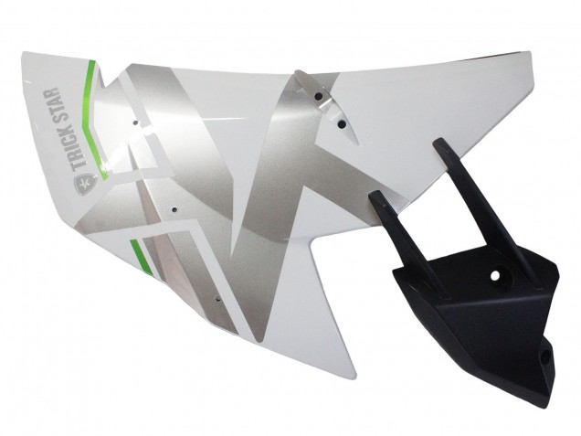 Carénages Moto Kawasaki Ninja H2 2015-2022 - Blanc Argent Vert