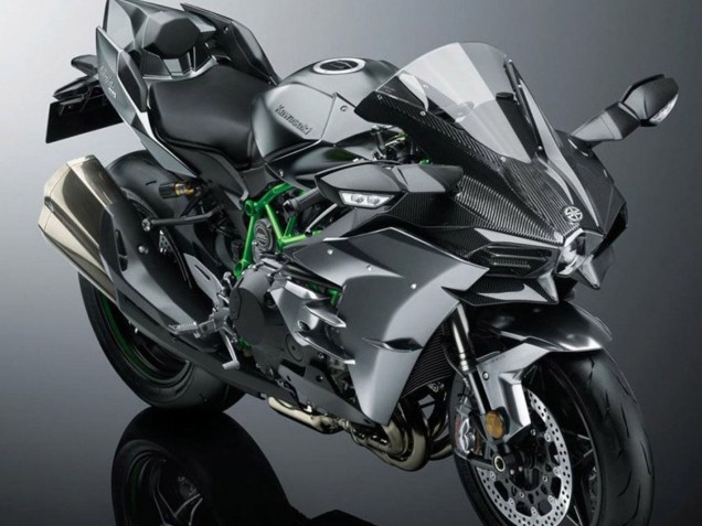 Carénage Moto Kawasaki Ninja H2 2015-2022 - Gris