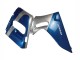 Carénages Moto Kawasaki ZZR400 1993-2007 - Bleu Argent Noir