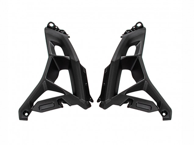 Carénages Moto Kawasaki Versys 650 2022-2025 - Vert Noir Brillant