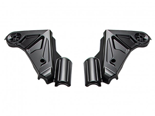 Carénages Moto Kawasaki Versys 650 2022-2025 - Vert Noir Brillant