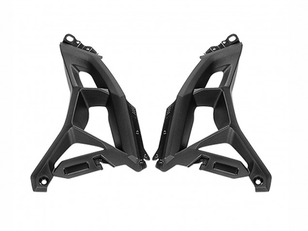 Carénages Moto Kawasaki Versys 650 2022-2025 - Gris Rouge Noir