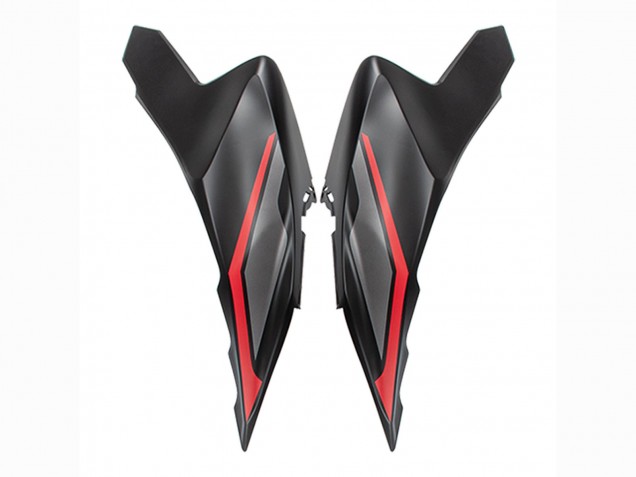 Carénages Moto Kawasaki Versys 650 2022-2025 - Gris Rouge Noir