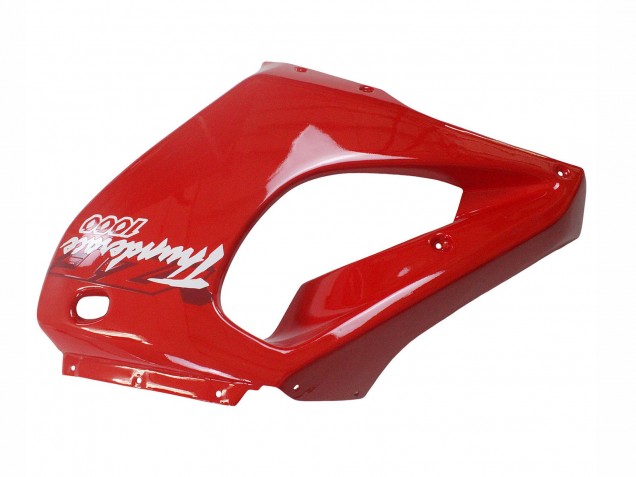 Carénages Moto Yamaha YZF 1000R Thundecourses 1997-2007 - Rouge Noir Blanc Thundecourses