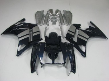 Carénages Moto Yamaha FJR1300 2001-2006 - Noir Brillant Argent