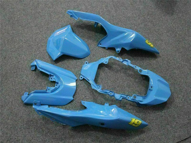 Carénages Moto Suzuki GSXR 1000 2009-2016 - Bleu Jaune Rizla 19 Rouge