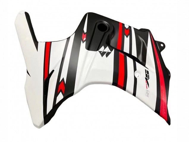 Carénages Moto Suzuki SV650 2003-2013 - Blanc Rouge Noir