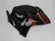Carénages Moto Suzuki GSXR 1300 Hayabusa 2008-2020 - Noir Brillant Rouge