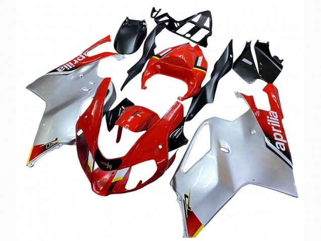 Carénages Moto Aprilia RSV1000 2003-2006 - Blanc Rouge Noir