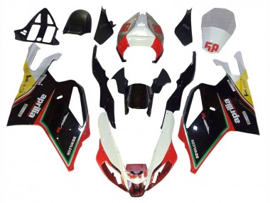 Carénages Moto Aprilia RSV1000 2003-2006 - Blanc Noir Rouge Jaune 58