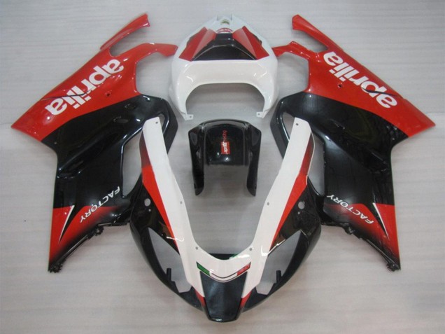 Carénages Moto Aprilia RSV1000 2003-2006 - Rouge Noir Blanc