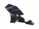 Carénages Moto BMW K1200S 2005-2010 - Bleu Noir Brillant