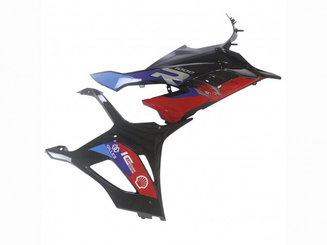 Carénage Moto BMW S1000RR 2023-2024 - Noir Bleu Rouge