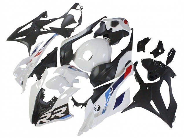 Carénage Moto BMW S1000RR 2023-2024 - Blanc Bleu Rouge Noir Mat
