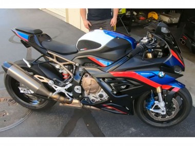 Carénages Moto BMW S1000RR 2019-2022 - Noir Bleu Rouge