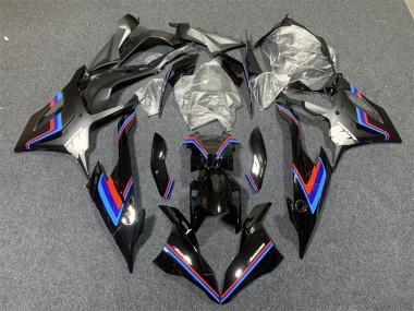 Carénage Moto BMW S1000RR 2019-2022 - Noir Bleu Rouge