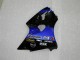 Carénages Moto Kawasaki ZX6R 2000-2002 - Bleu Noir Brillant Elf Bridgestone
