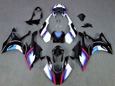 Carénages Moto BMW S1000RR 2019-2022 - Noir Blanc Bleu Rouge