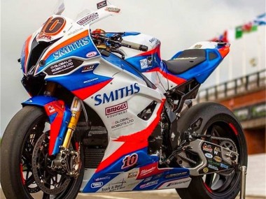 Carénages Moto BMW S1000RR 2019-2022 - Blanc Bleu Rouge Smiths